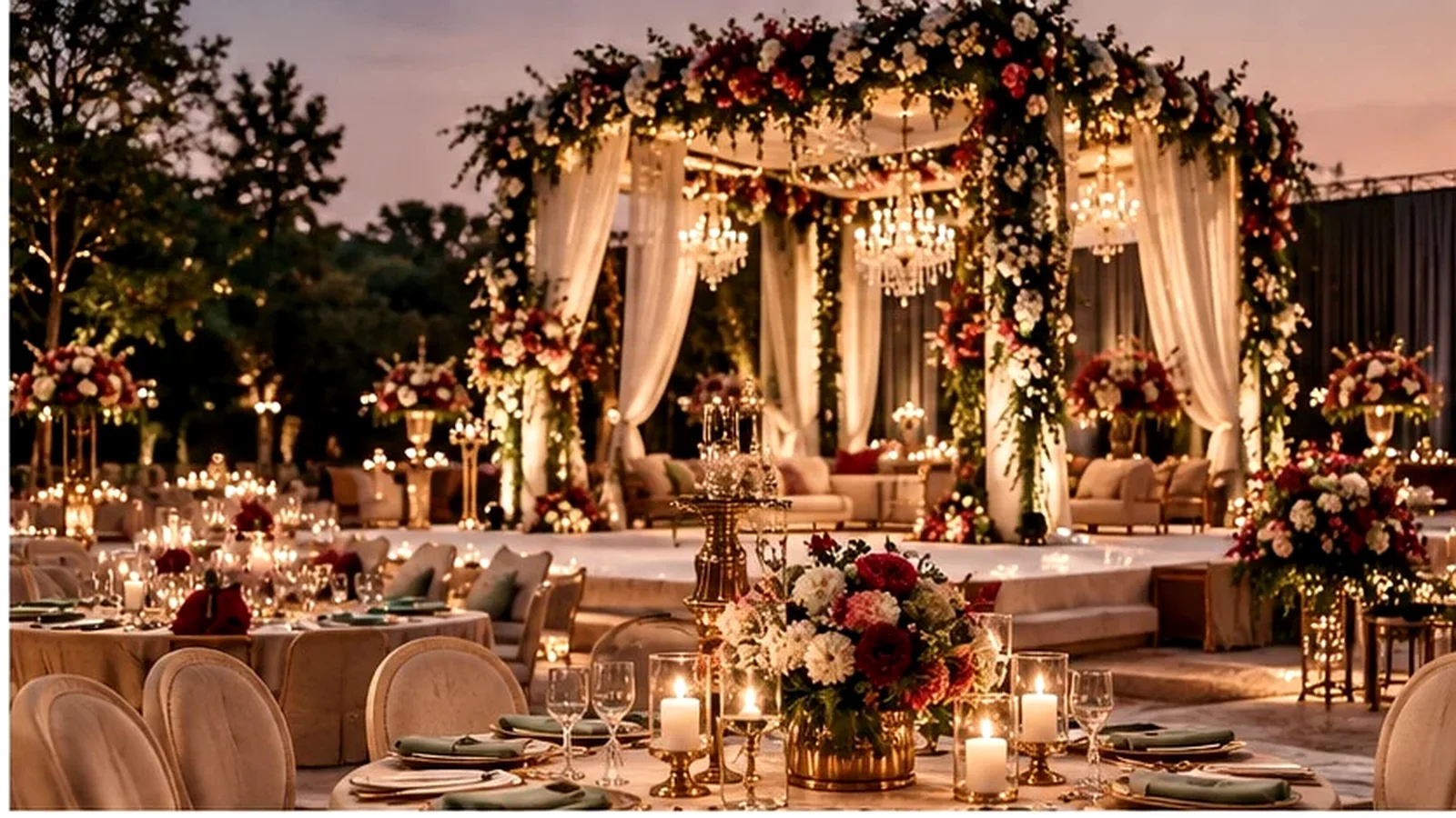 Illustrative event environment for a glimpse into unforgettable moments
